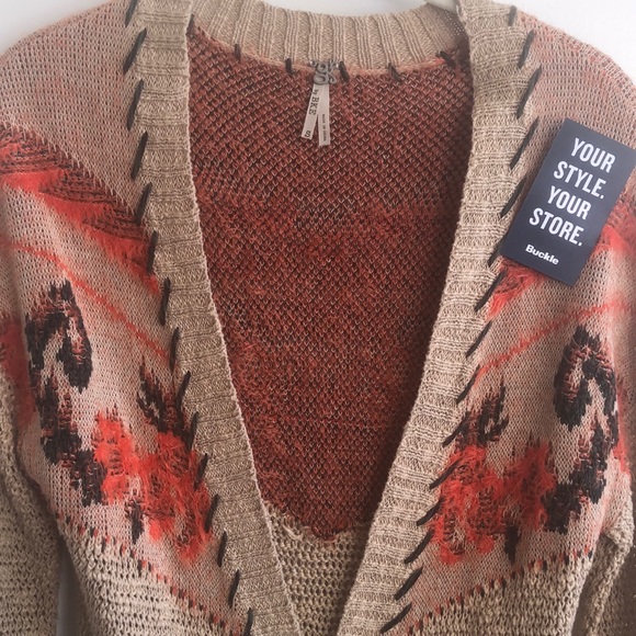 Buckle by BKE Sweater Cardigan - Picture 1 of 8